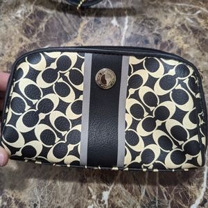 Coach make-up bag
